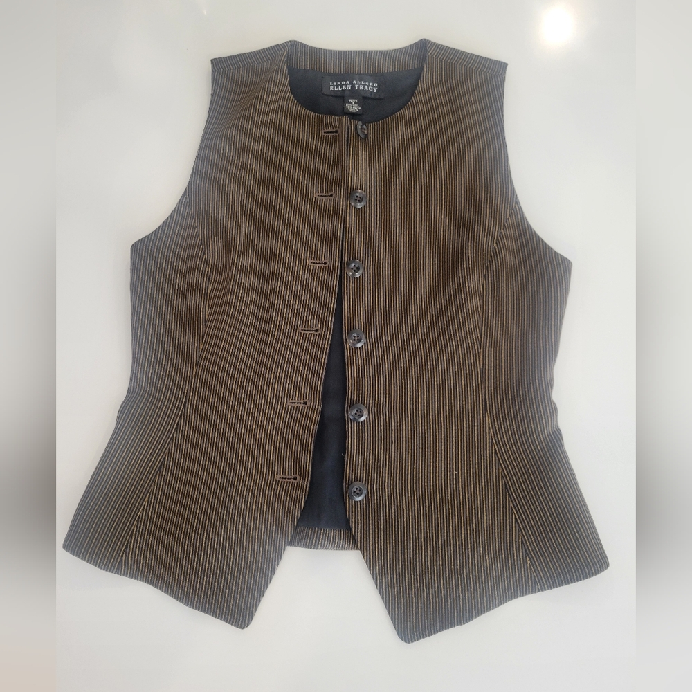Vintage Linda Allard for Ellen Tracy Vest